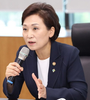 김현미(사진) 국토교통부 장관.<연합뉴스>